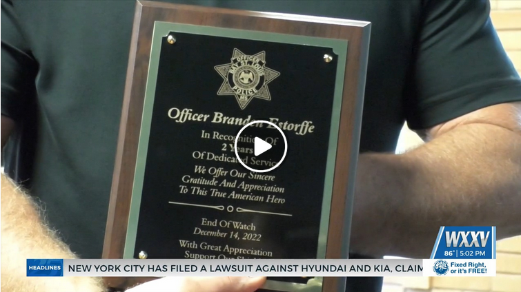 Bay St. Louis fallen officers honored with plaque